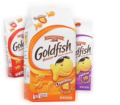 goldfish human food