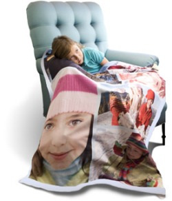 Custom Fleece Blanket only $21.50 + shipping!