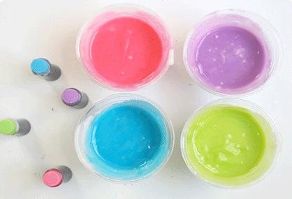 Let's Paint! How to Make Your Own Edible Finger Paints!