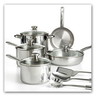 GONE! 12-Piece Cookware Set only $37.74 shipped!