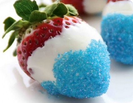 DIY: Patriotic Strawberries Perfect for the 4th of July