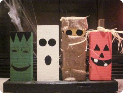 Halloween Decor on a Dime: DIY Spooky Characters