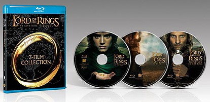 A "Precious" Present: Lord of the Rings Trilogy Blu-Ray, Only $12.00