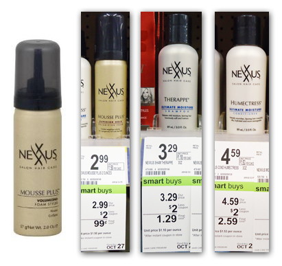 Nexxus Hair Care Products As Low As 0 99 At Walgreens The