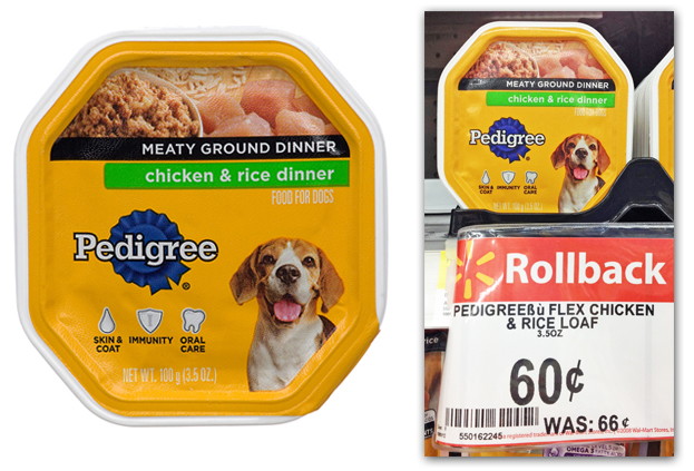 Free Pedigree Dog Food Tray at Walmart! - The Krazy Coupon Lady