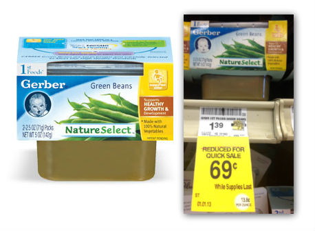 Gerber Green Beans 1st Foods Only 0 49 At Safeway The Krazy Coupon Lady - score a free 500 robux e gift card from verizon 5 value the krazy coupon lady
