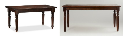 Knockout Knockoffs Pottery Barn Sumner Dining Table Inspiration