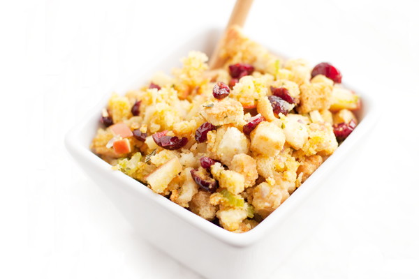 Cranberry-Apple Cornbread Stuffing