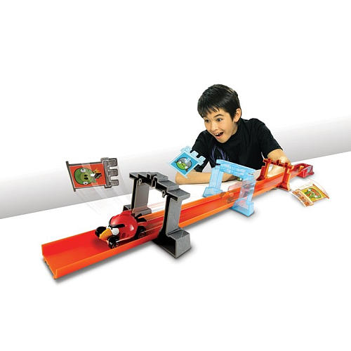 Hot Wheels: Angry Birds and 4-Lane RaceTracks $9 Shipped!!