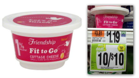 Friendship Cottage Cheese As Low As 0 45 At Stop Shop The