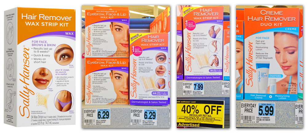 Sally Hansen Wax Kits Only 0 52 At Rite Aid The Krazy Coupon Lady