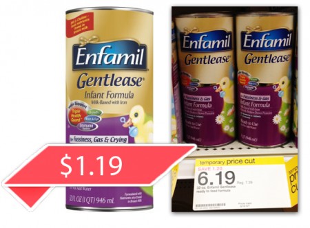 target enfamil gentlease formula