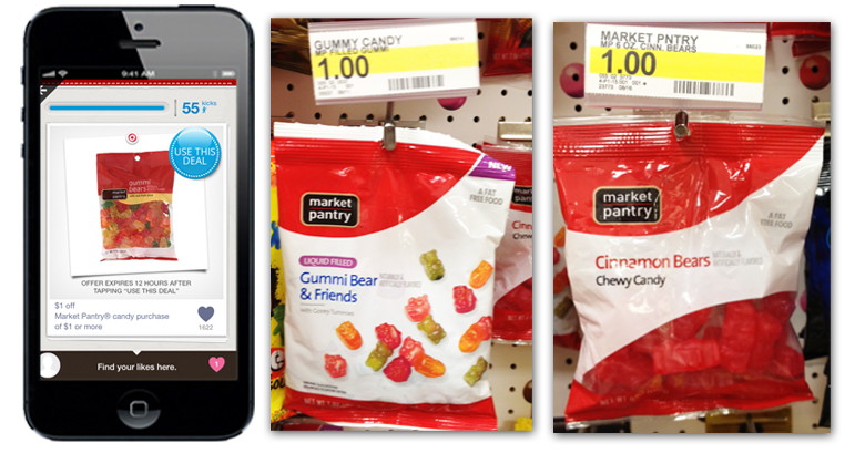 Free Market Pantry Gummi Bears At Target With Shopkick App The