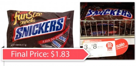 snickers fun candy target