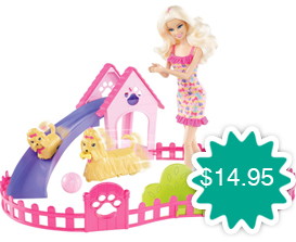 barbie dog house playset