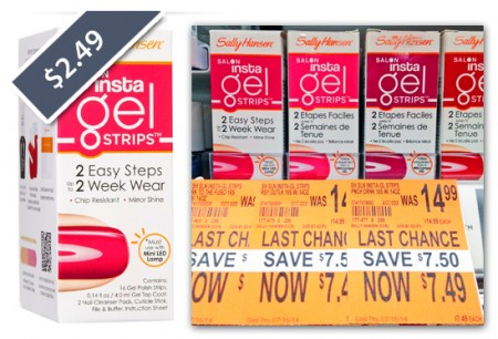 Sally Hansen Salon Insta Gel Strips Only 2 49 At Walgreens