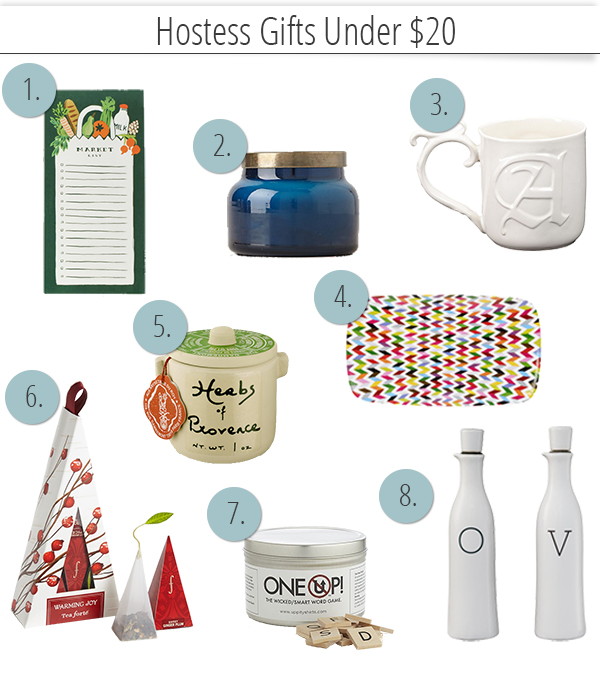 Easy & Unique Hostess Gifts Under $20