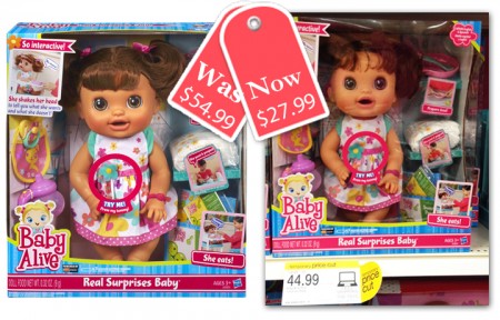 baby alive real surprises target