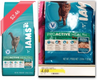 iams cat food coupon target