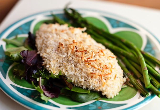 Perfectly Crusted Panko and Parmesan Chicken - The Krazy Coupon Lady