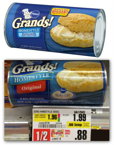 Free Pillsbury Grands! Biscuits at ShopRite! - The Krazy Coupon Lady