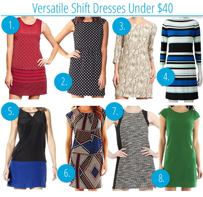 Versatile Shift Dresses Under $40 - The Krazy Coupon Lady