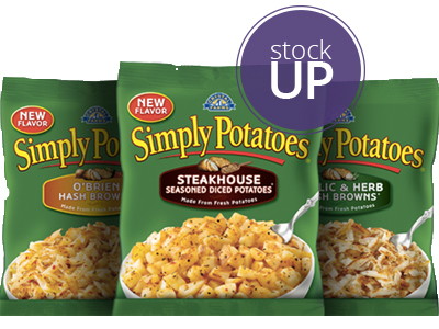 Simply Potatoes Coupon Hash Browns Only 1 09 At Walmart The