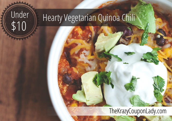 Hearty and Zesty Vegetarian Quinoa Chili