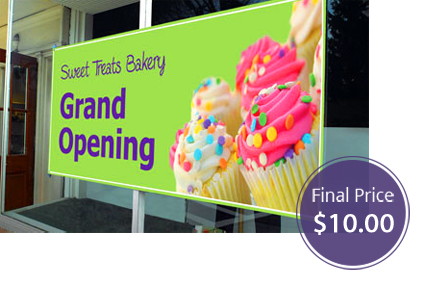 Customized Banners Signs Posters Only 10 The Krazy Coupon Lady