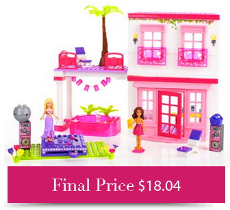 Mega Bloks Barbie Beach House 55 Offonly 1804 The