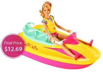 barbie ski set