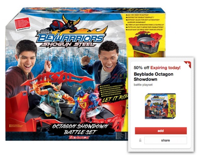 beyblade shogun steel octagon showdown battle set