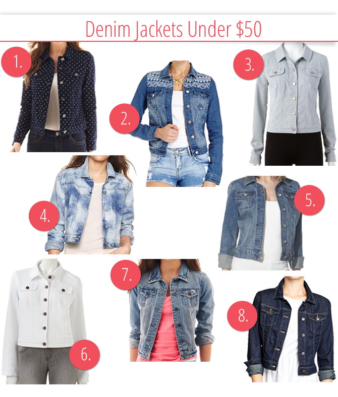 Wear-Everywhere Denim Jackets Under $50 - The Krazy Coupon Lady
