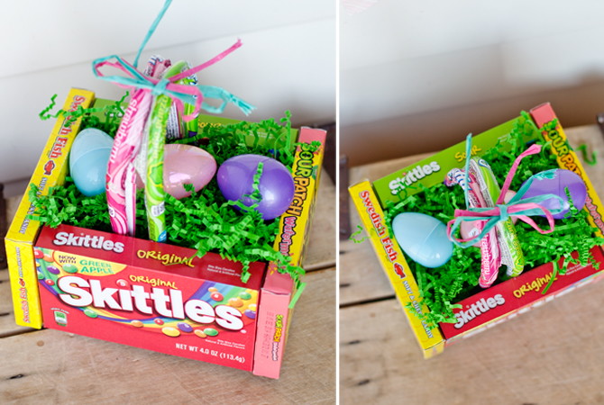 candy box basket