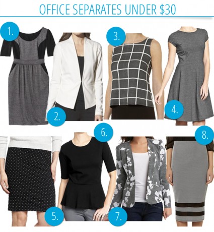 black white gray office separates under 30 the krazy