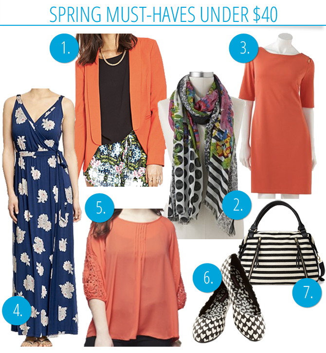7 Essentials for Your Spring Wardrobe, All Under $40