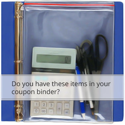 Essential Additions for Your Coupon Binder