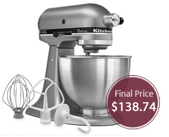 KitchenAid 4.5-Quart Stand Mixer, Under $140—Hot Price! - The Krazy