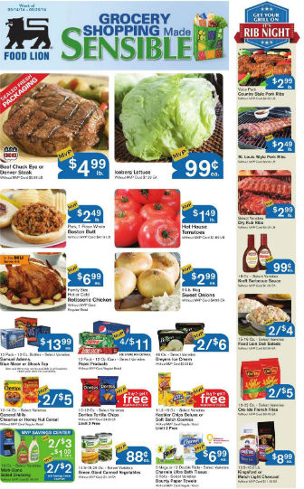coupon deals at food lion