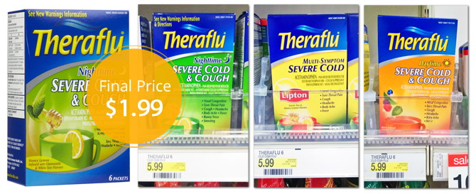 Theraflu Only 1 99 At Target The Krazy Coupon Lady