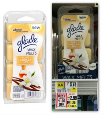 glade wax shoprite