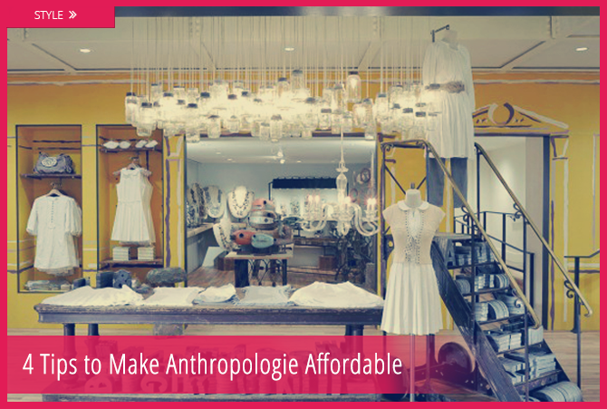 4 of My Favorite Ways to Save at Anthropologie