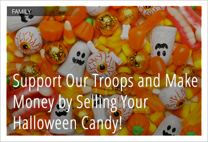 Make Money on Your Halloween Candy and Help Our Troops!