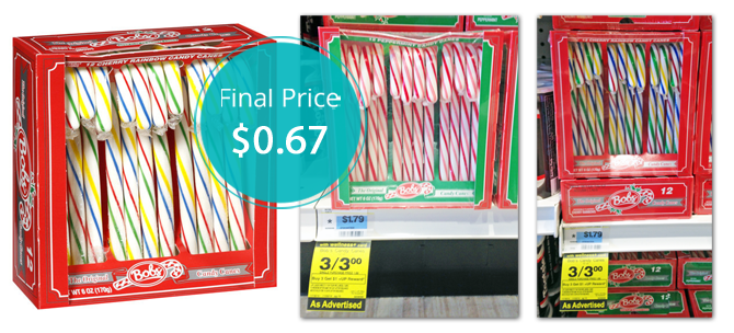 Bob's Candy Canes, Only $0.67 at Rite Aid! - The Krazy Coupon Lady