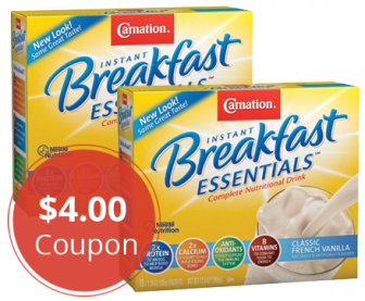 nestle breakfast essentials coupons