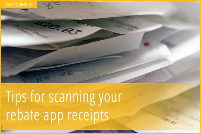 How To Efficiently Scan Rebate App Receipts The Krazy Coupon Lady