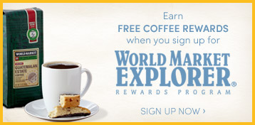World Market Explorer Rewards: Free Coffee, Sweet Savings and More! - The Krazy Coupon Lady