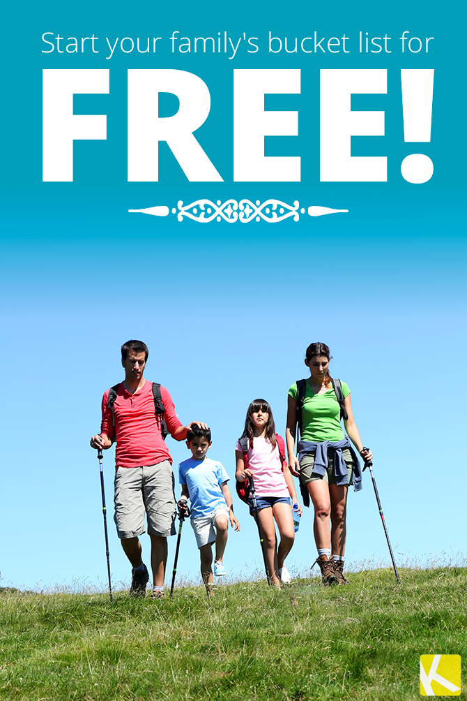 Start Your Family's Bucket List with These Fun, Free Activities