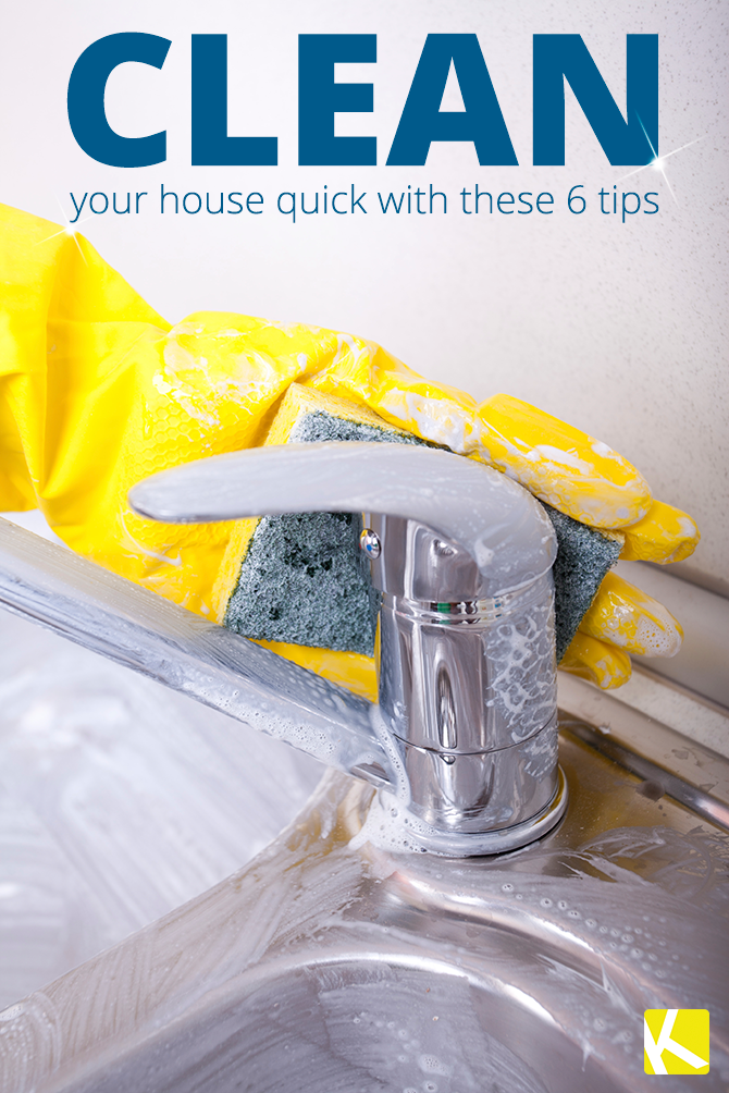 6 Quick Housecleaning Fixes That Work with Your Busy Schedule