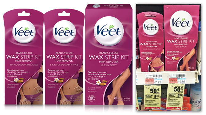 Veet Hair Remover Wax Strips As Low As 2 22 At Cvs The Krazy